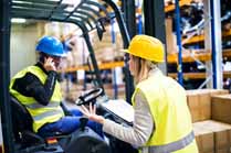 Woman at work